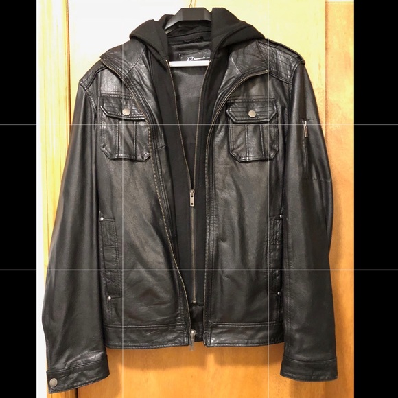7 diamonds leather jacket